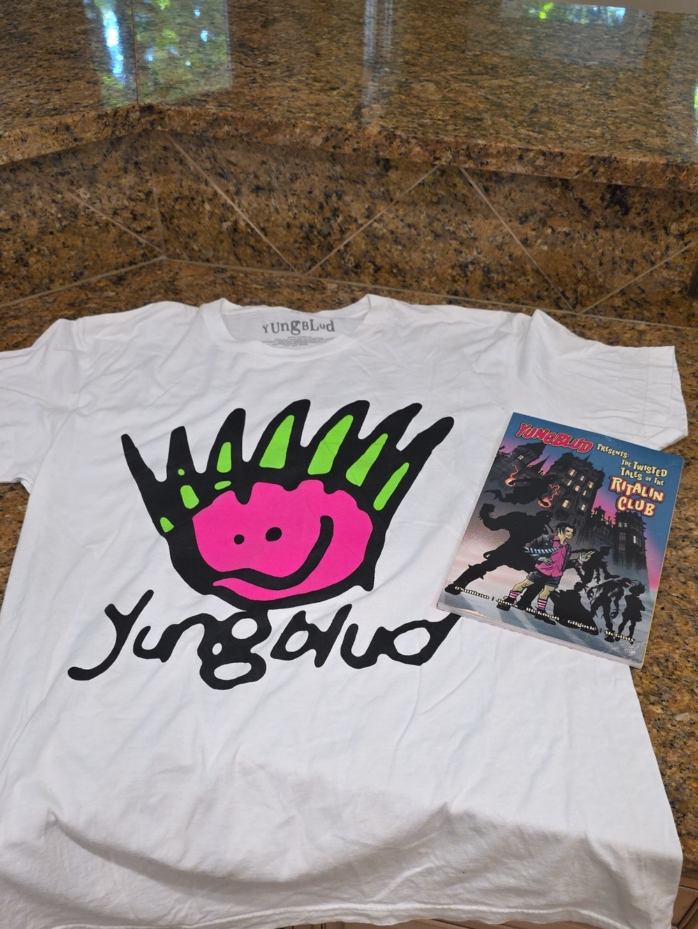 Yungblud Official Tee And Comic Book
